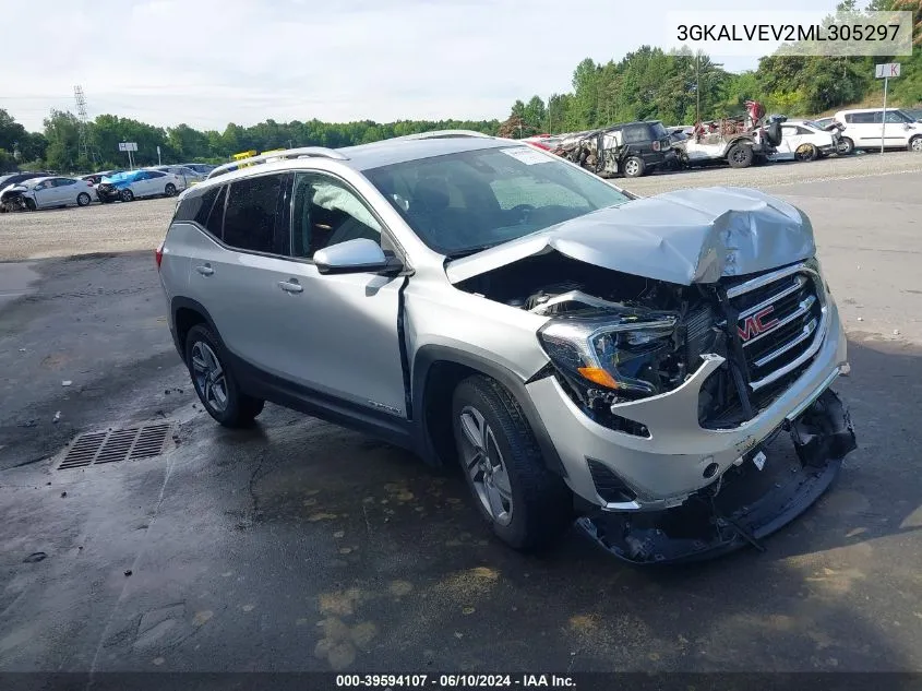 2021 GMC Terrain Awd Slt VIN: 3GKALVEV2ML305297 Lot: 39594107