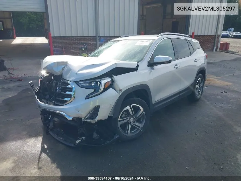 2021 GMC Terrain Awd Slt VIN: 3GKALVEV2ML305297 Lot: 39594107