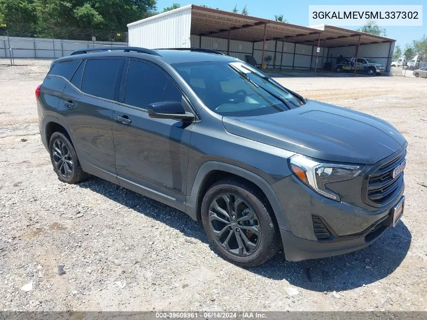 2021 GMC Terrain Fwd Sle VIN: 3GKALMEV5ML337302 Lot: 39609961