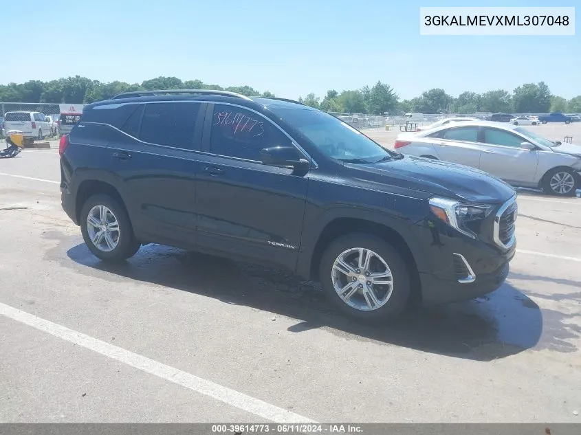 2021 GMC Terrain Fwd Sle VIN: 3GKALMEVXML307048 Lot: 39614773