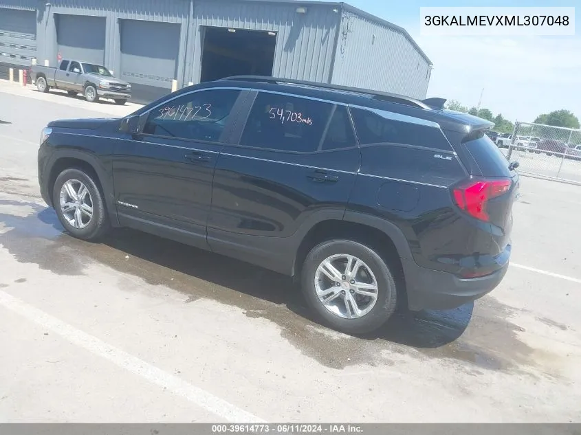 3GKALMEVXML307048 2021 GMC Terrain Fwd Sle