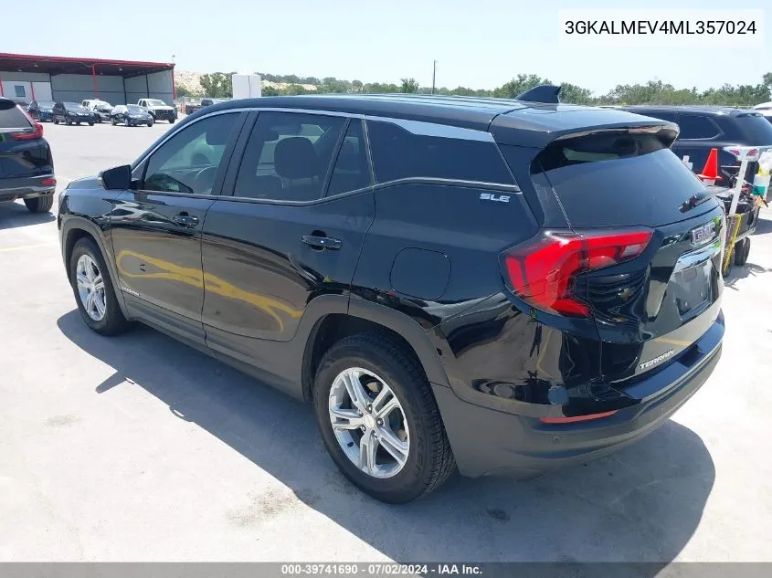 3GKALMEV4ML357024 2021 GMC Terrain Fwd Sle