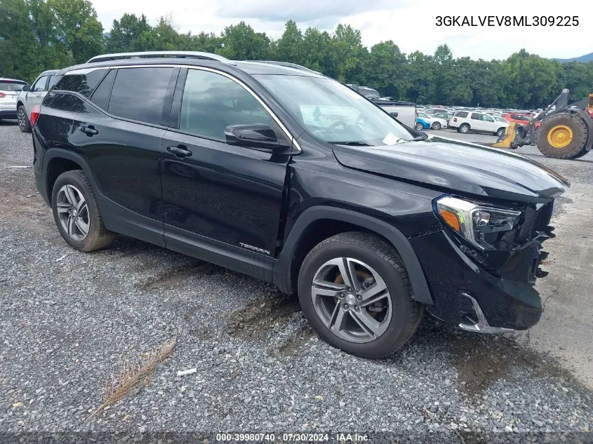 2021 GMC Terrain Awd Slt VIN: 3GKALVEV8ML309225 Lot: 39980740