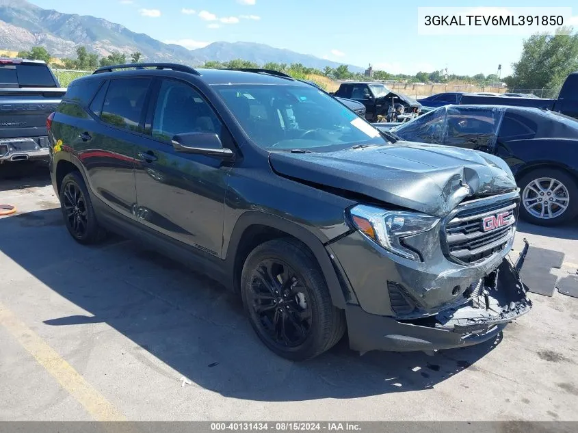 2021 GMC Terrain Awd Sle VIN: 3GKALTEV6ML391850 Lot: 40131434