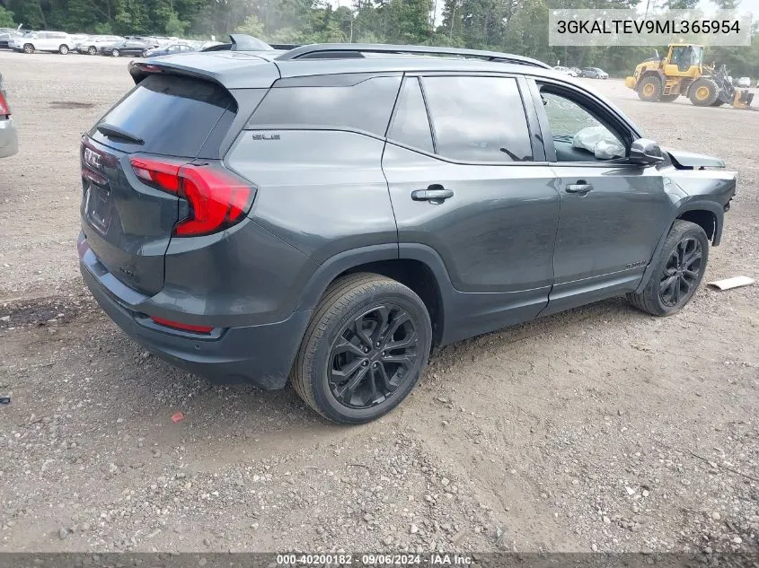 3GKALTEV9ML365954 2021 GMC Terrain Awd Sle