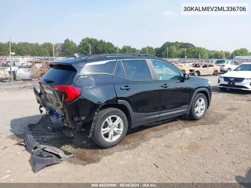 3GKALMEV2ML336706 2021 GMC Terrain Fwd Sle