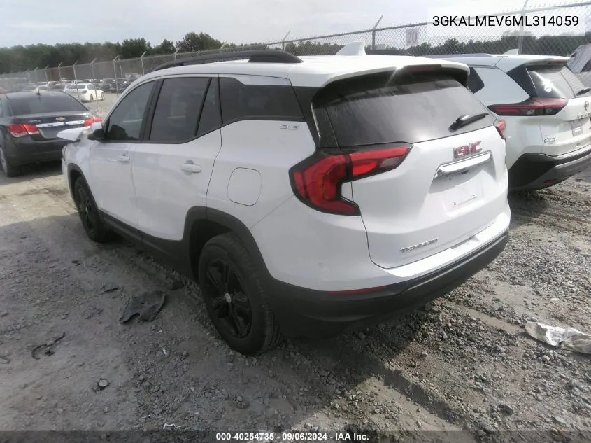 3GKALMEV6ML314059 2021 GMC Terrain Fwd Sle