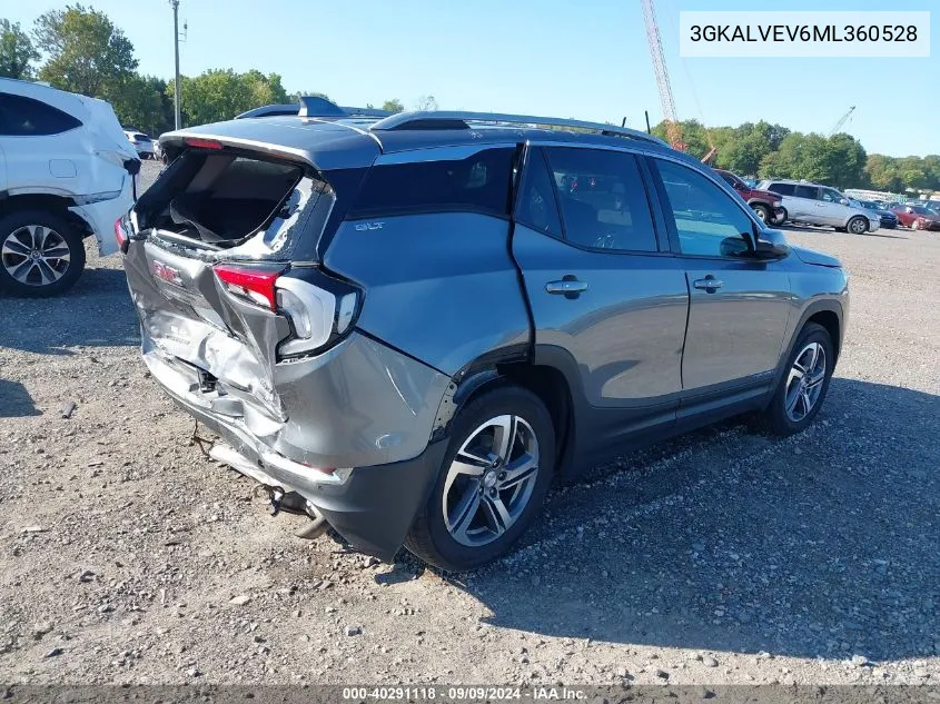 3GKALVEV6ML360528 2021 GMC Terrain Awd Slt