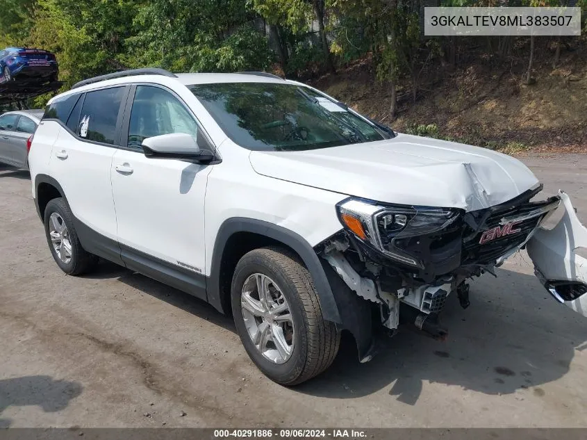 2021 GMC Terrain Awd Sle VIN: 3GKALTEV8ML383507 Lot: 40291886