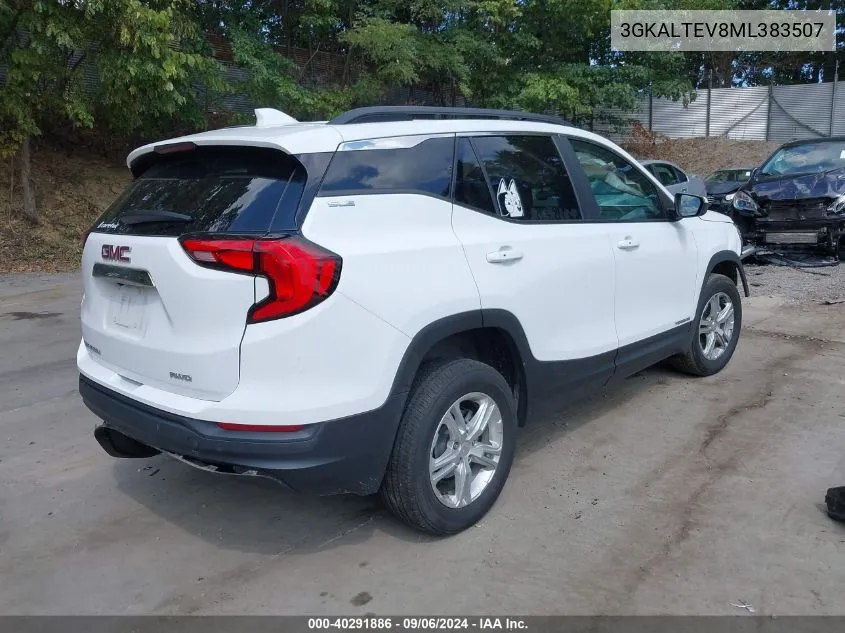 3GKALTEV8ML383507 2021 GMC Terrain Awd Sle