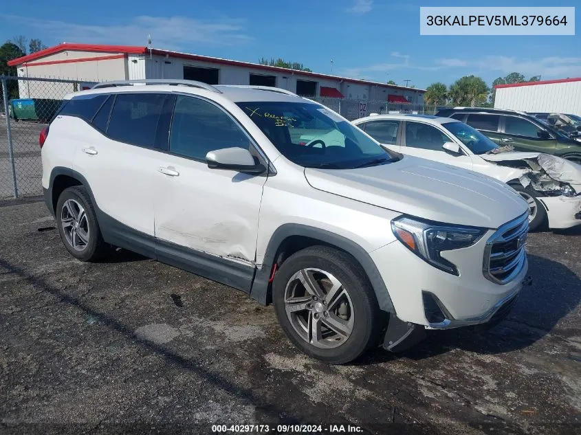 2021 GMC Terrain Slt VIN: 3GKALPEV5ML379664 Lot: 40297173