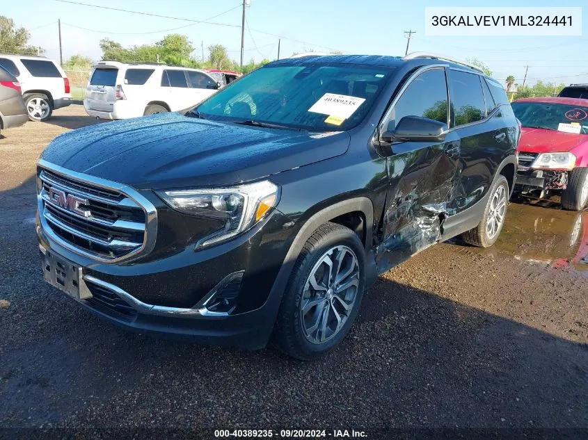 2021 GMC Terrain Awd Slt VIN: 3GKALVEV1ML324441 Lot: 40389235