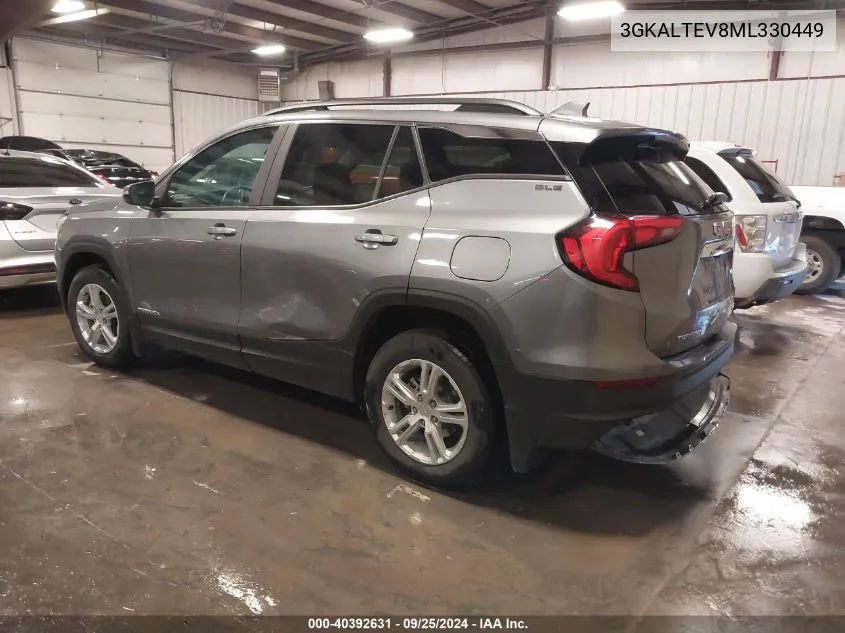 3GKALTEV8ML330449 2021 GMC Terrain Awd Sle