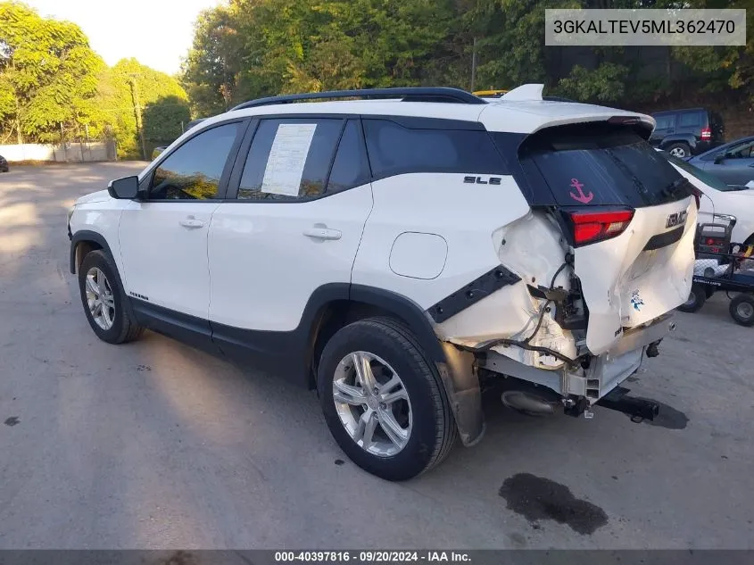 3GKALTEV5ML362470 2021 GMC Terrain Awd Sle