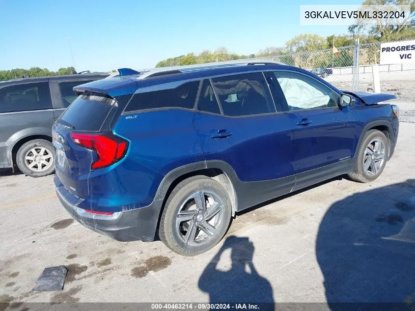 3GKALVEV5ML332204 2021 GMC Terrain Awd Slt