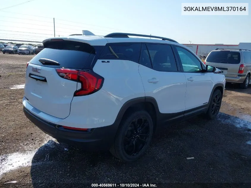 2021 GMC Terrain Fwd Sle VIN: 3GKALMEV8ML370164 Lot: 40569611