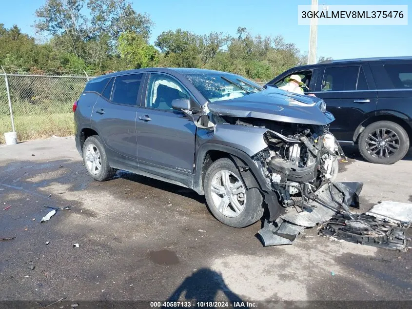 3GKALMEV8ML375476 2021 GMC Terrain Fwd Sle