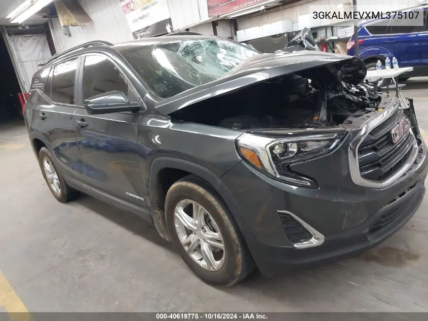 3GKALMEVXML375107 2021 GMC Terrain Fwd Sle