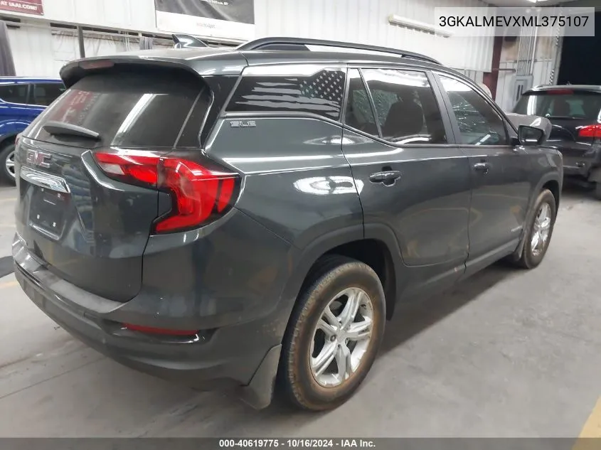 3GKALMEVXML375107 2021 GMC Terrain Fwd Sle