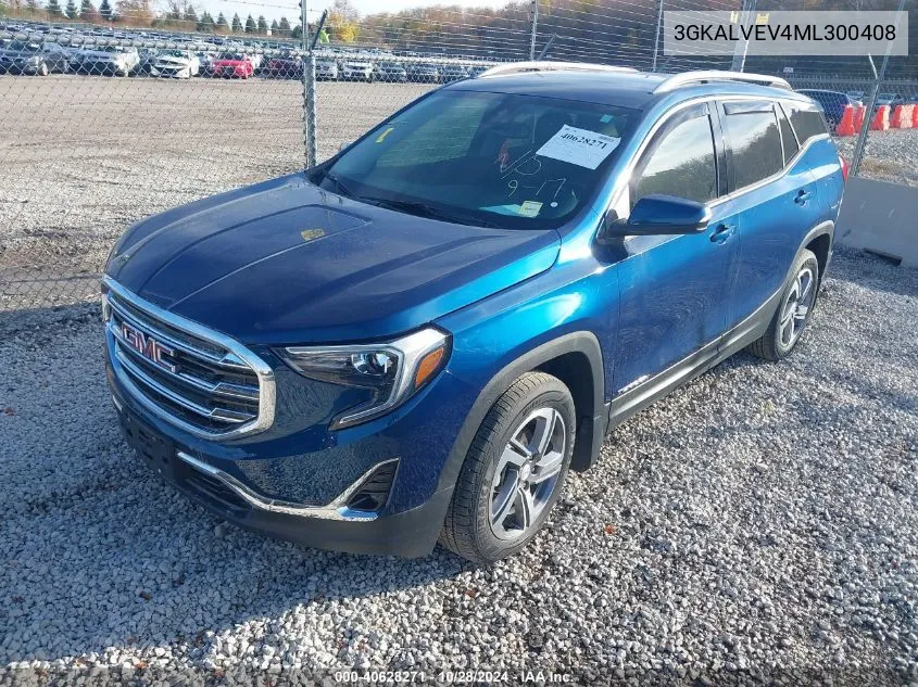 2021 GMC Terrain Awd Slt VIN: 3GKALVEV4ML300408 Lot: 40628271