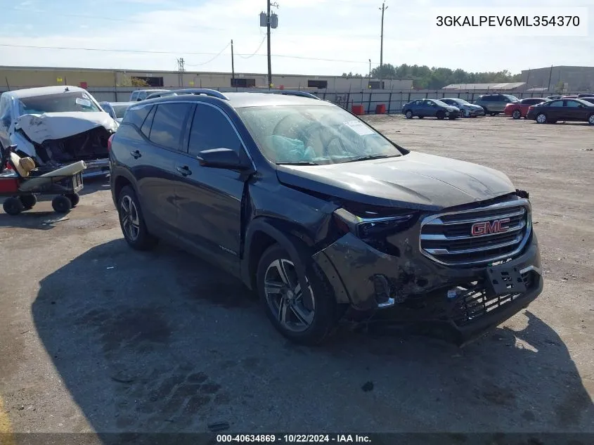 2021 GMC Terrain Fwd Slt VIN: 3GKALPEV6ML354370 Lot: 40634869