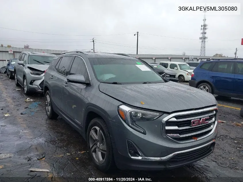 2021 GMC Terrain Fwd Slt VIN: 3GKALPEV5ML305080 Lot: 40917594