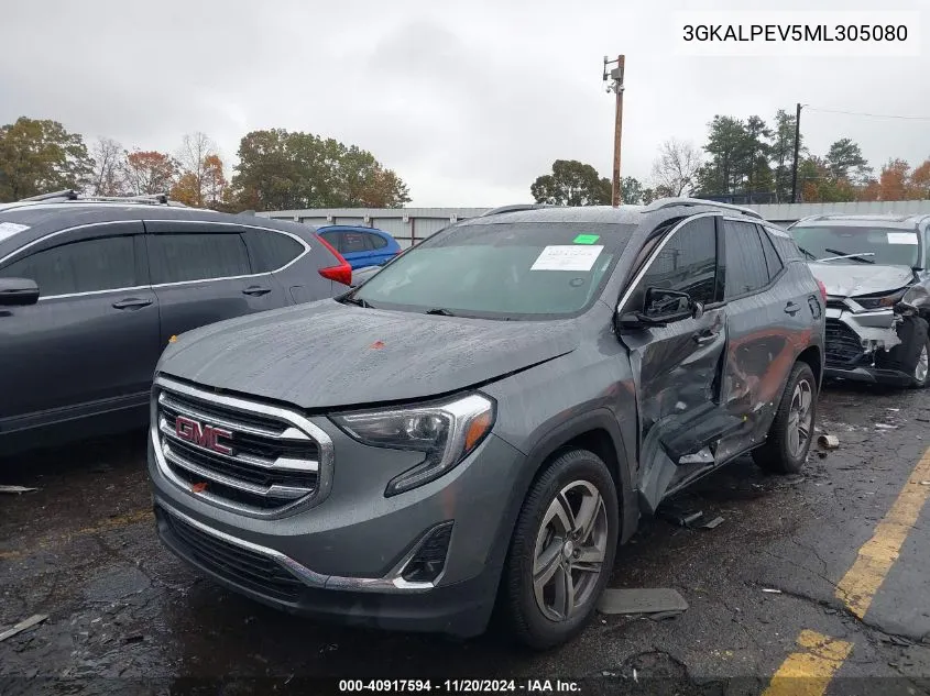 2021 GMC Terrain Fwd Slt VIN: 3GKALPEV5ML305080 Lot: 40917594