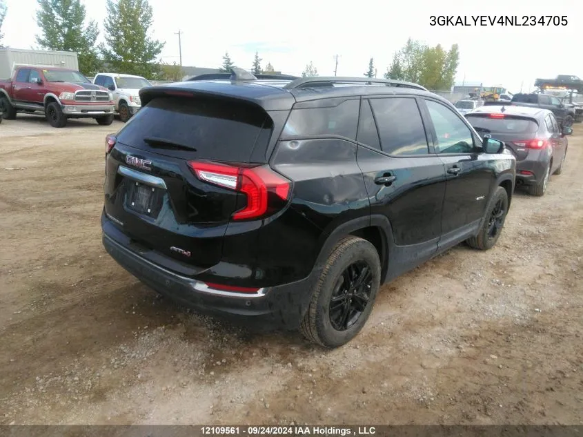 3GKALYEV4NL234705 2022 GMC Terrain At4