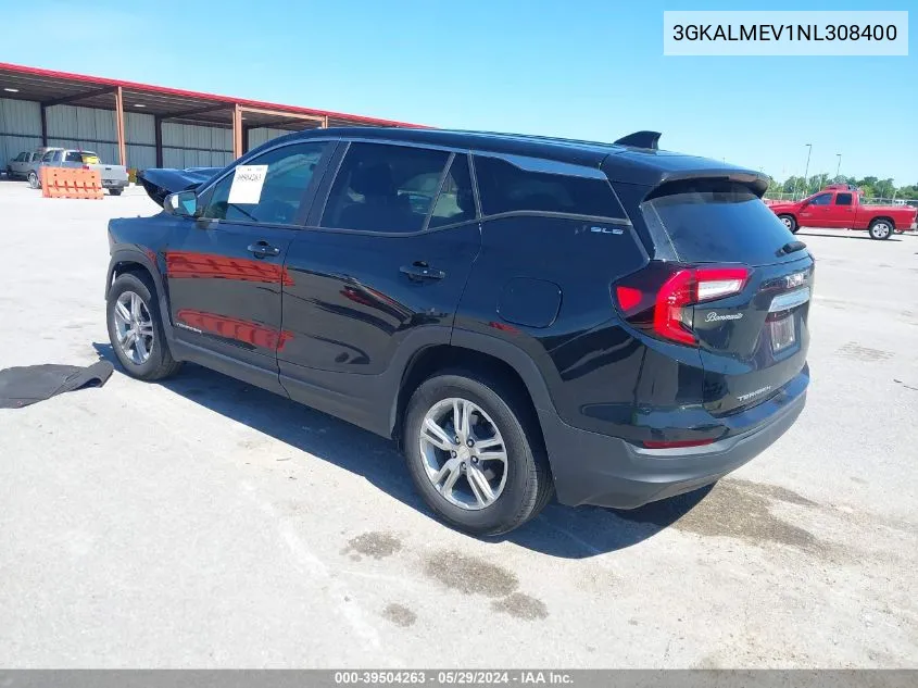 2022 GMC Terrain Fwd Sle VIN: 3GKALMEV1NL308400 Lot: 39504263