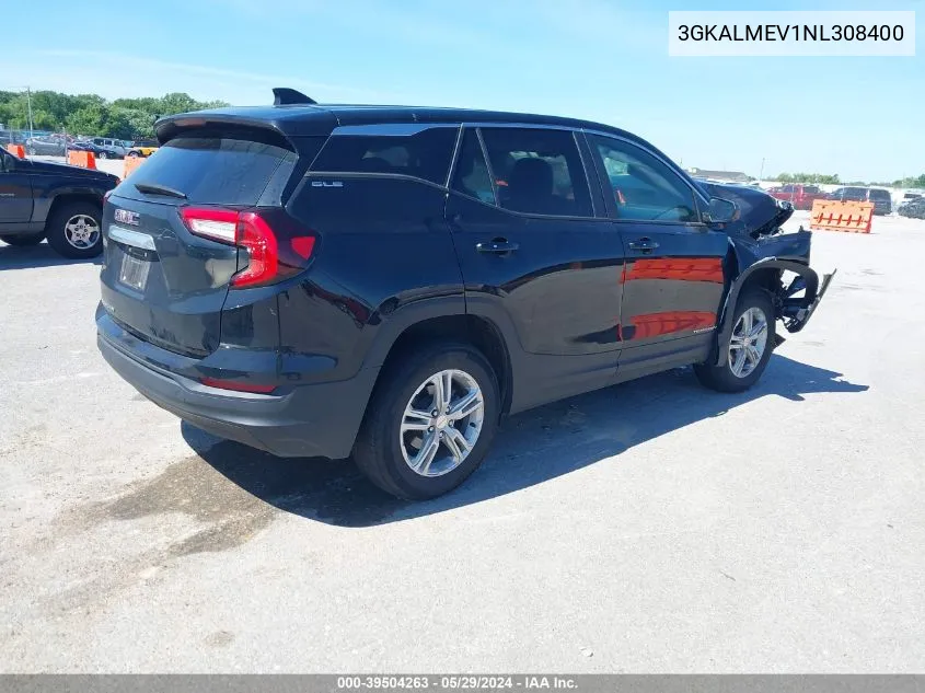 2022 GMC Terrain Fwd Sle VIN: 3GKALMEV1NL308400 Lot: 39504263