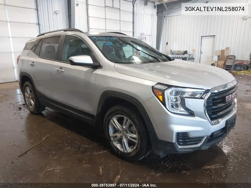 3GKALTEV1NL258074 2022 GMC Terrain Awd Sle