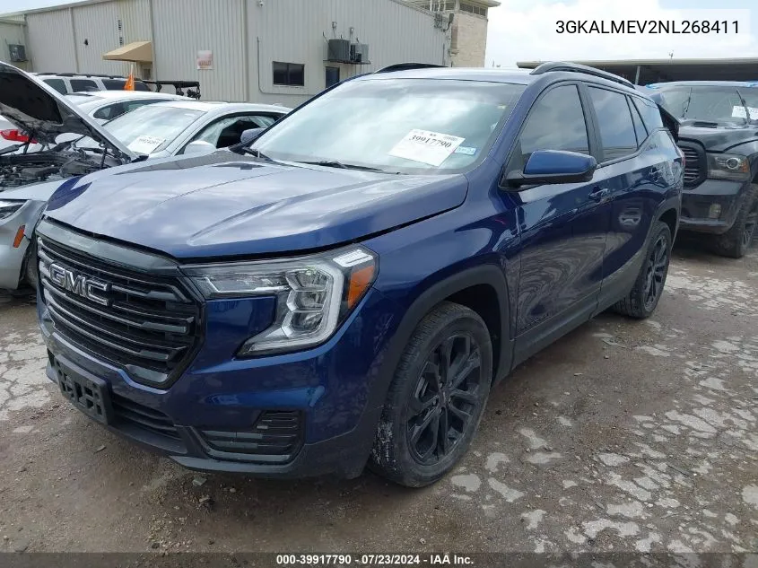 3GKALMEV2NL268411 2022 GMC Terrain Fwd Sle