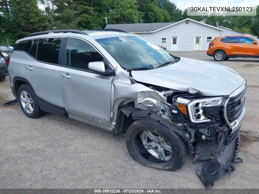 2022 GMC Terrain Awd Sle VIN: 3GKALTEVXNL250121 Lot: 39932236