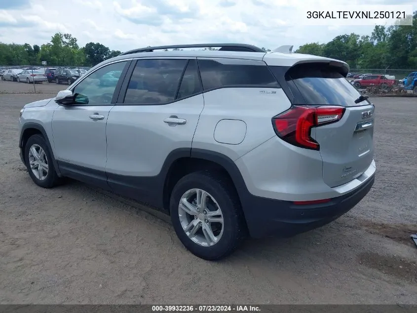 2022 GMC Terrain Awd Sle VIN: 3GKALTEVXNL250121 Lot: 39932236