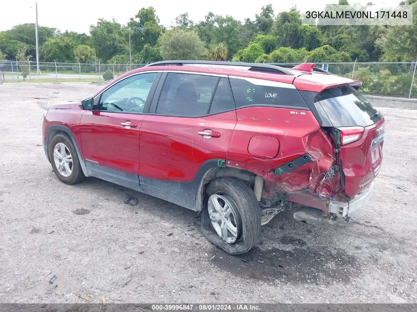 3GKALMEV0NL171448 2022 GMC Terrain Fwd Sle