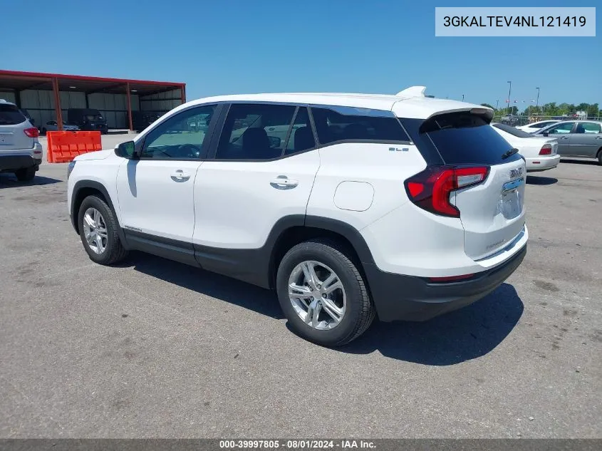 2022 GMC Terrain Awd Sle VIN: 3GKALTEV4NL121419 Lot: 39997805