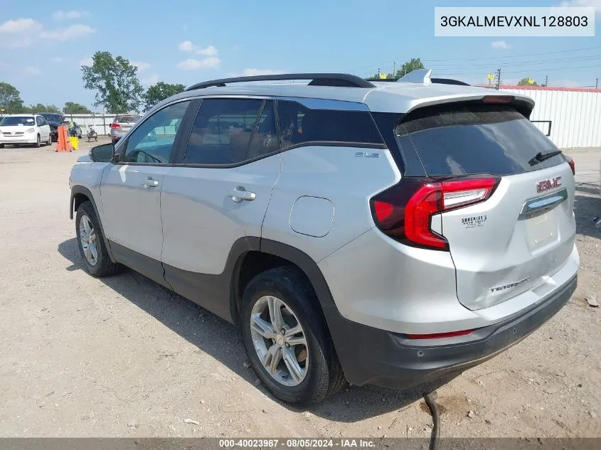 3GKALMEVXNL128803 2022 GMC Terrain Fwd Sle