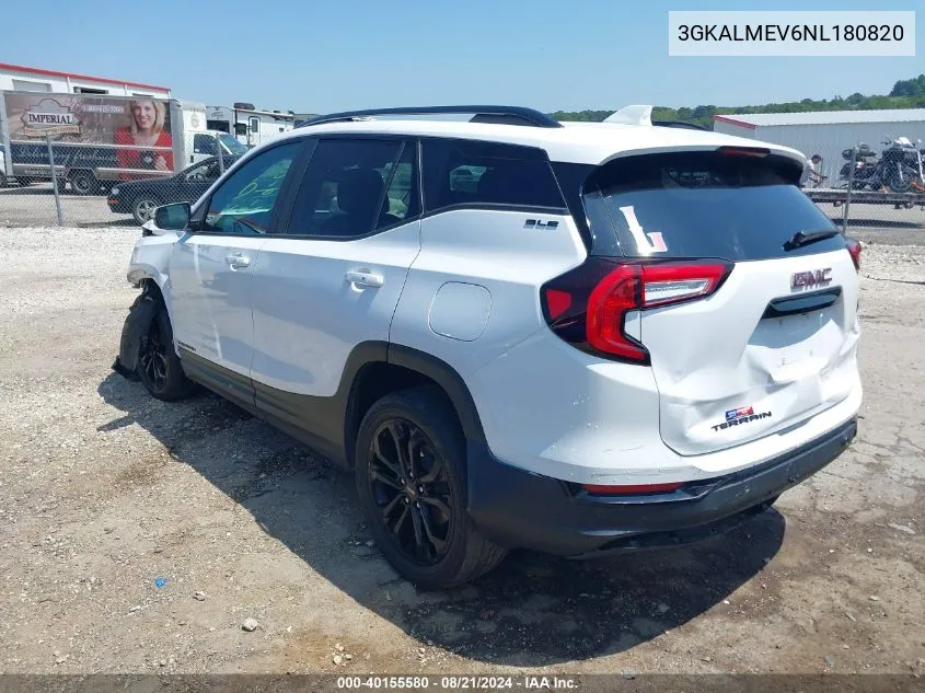 3GKALMEV6NL180820 2022 GMC Terrain Fwd Sle