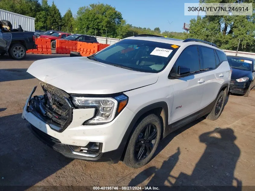 2022 GMC Terrain Awd At4 VIN: 3GKALYEV7NL246914 Lot: 40195746