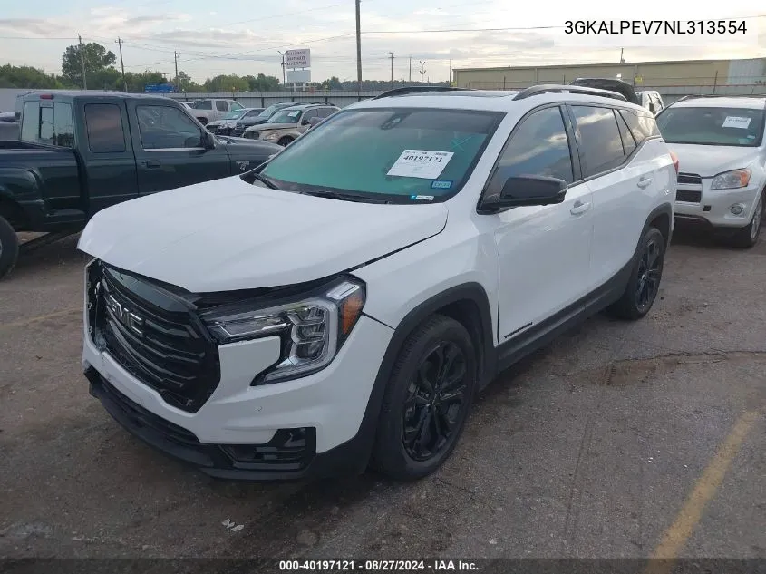 2022 GMC Terrain Fwd Slt VIN: 3GKALPEV7NL313554 Lot: 40197121