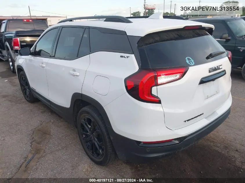 2022 GMC Terrain Fwd Slt VIN: 3GKALPEV7NL313554 Lot: 40197121