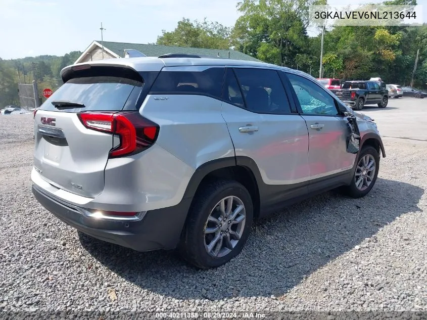 2022 GMC Terrain Awd Slt VIN: 3GKALVEV6NL213644 Lot: 40211358