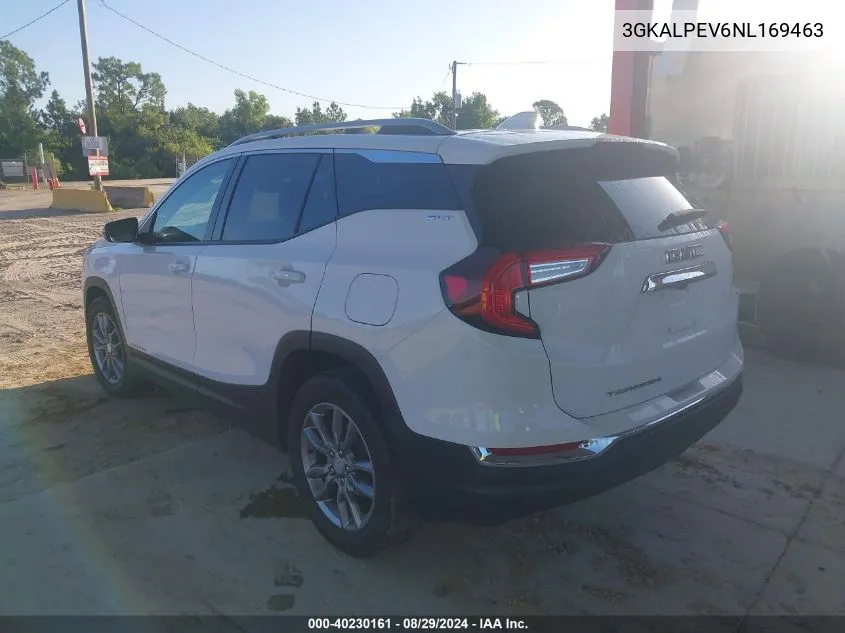 2022 GMC Terrain Fwd Slt VIN: 3GKALPEV6NL169463 Lot: 40230161