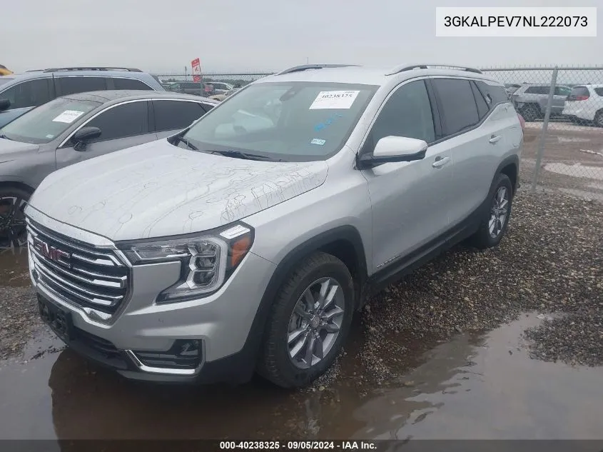 2022 GMC Terrain Slt VIN: 3GKALPEV7NL222073 Lot: 40238325