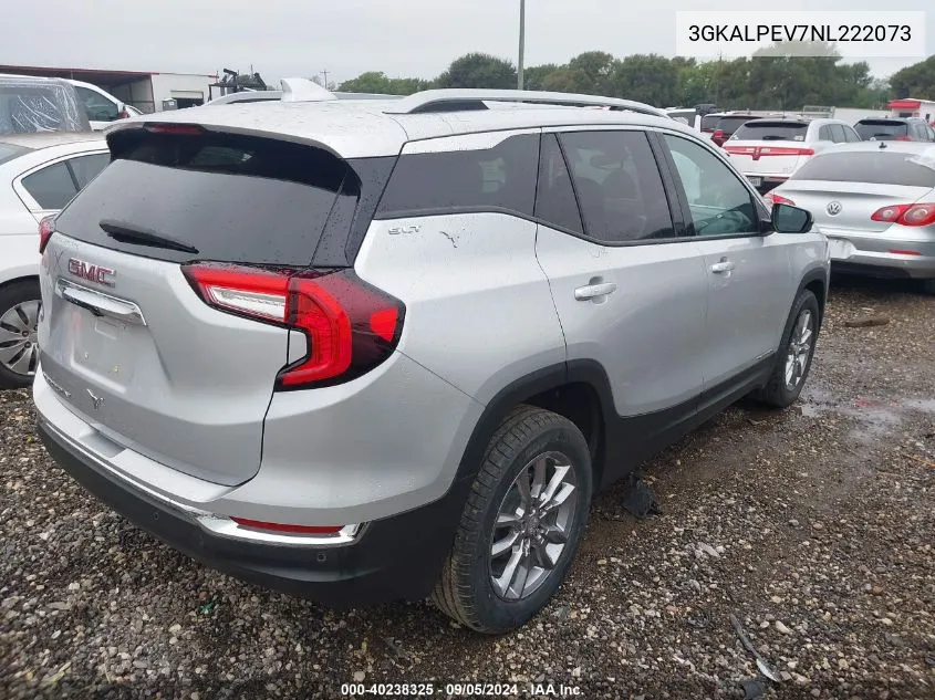 2022 GMC Terrain Slt VIN: 3GKALPEV7NL222073 Lot: 40238325