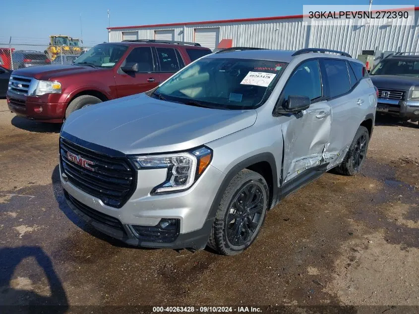 2022 GMC Terrain Fwd Slt VIN: 3GKALPEV5NL272390 Lot: 40263428