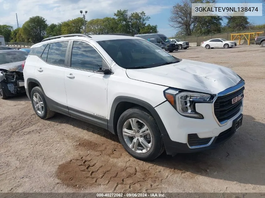 3GKALTEV9NL138474 2022 GMC Terrain Awd Sle