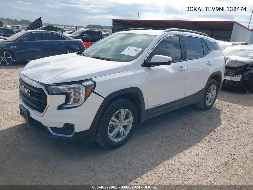 3GKALTEV9NL138474 2022 GMC Terrain Awd Sle