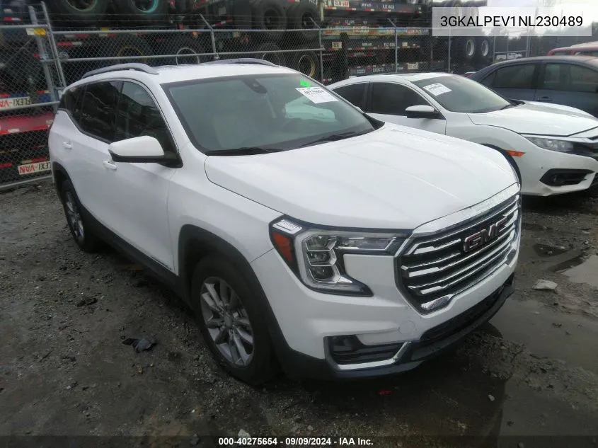 2022 GMC Terrain Fwd Slt VIN: 3GKALPEV1NL230489 Lot: 40275654