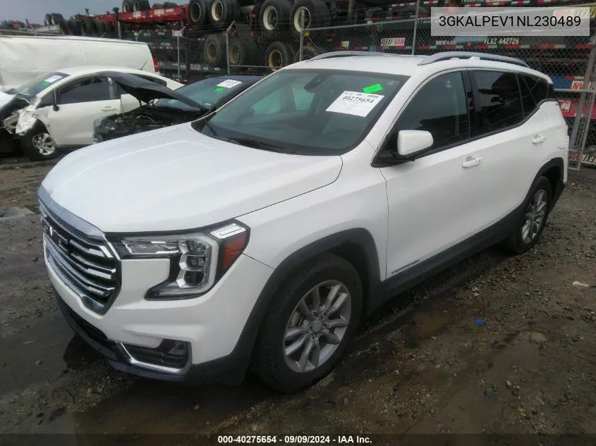 2022 GMC Terrain Fwd Slt VIN: 3GKALPEV1NL230489 Lot: 40275654